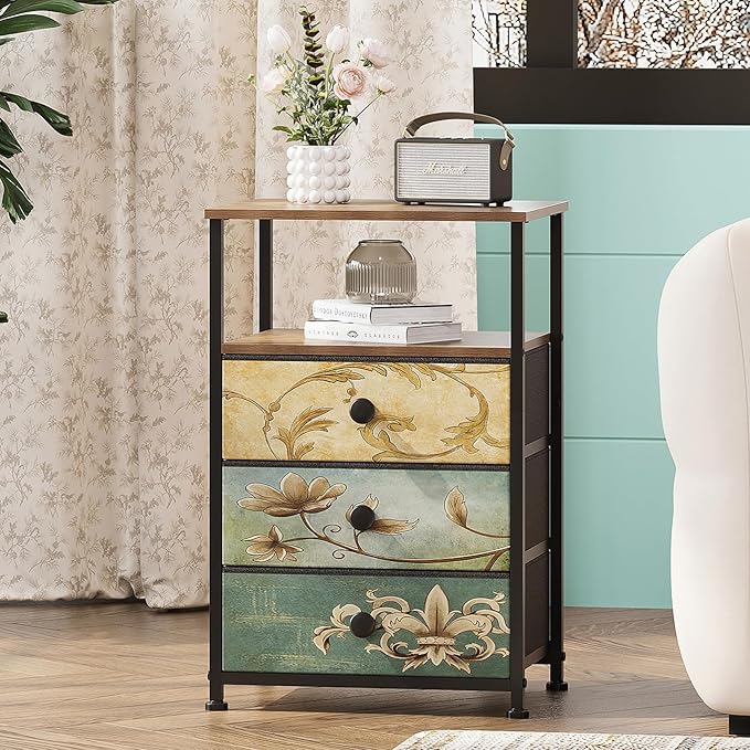 Floravue™ Retro Bloom Nightstand