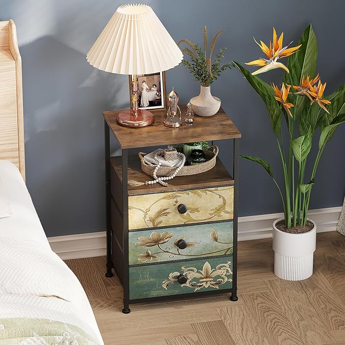 Floravue™ Retro Bloom Nightstand