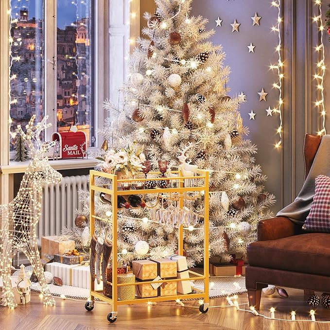 Virelio™ LuxeRoll Bar Cart